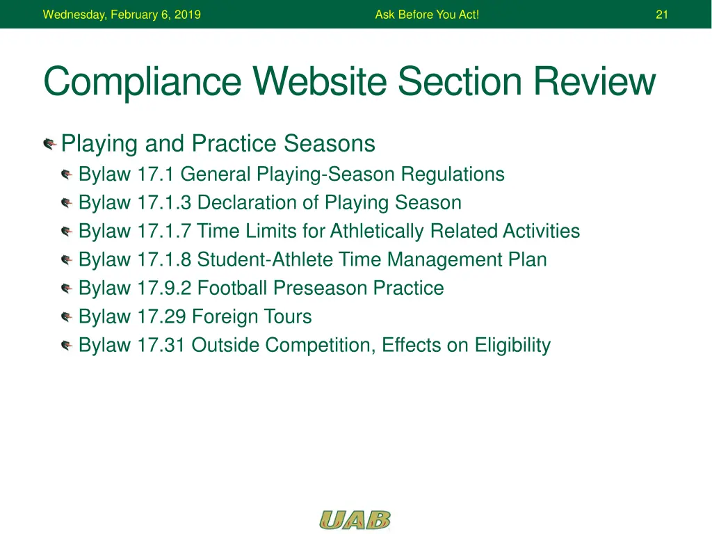 wednesday february 6 2019 20