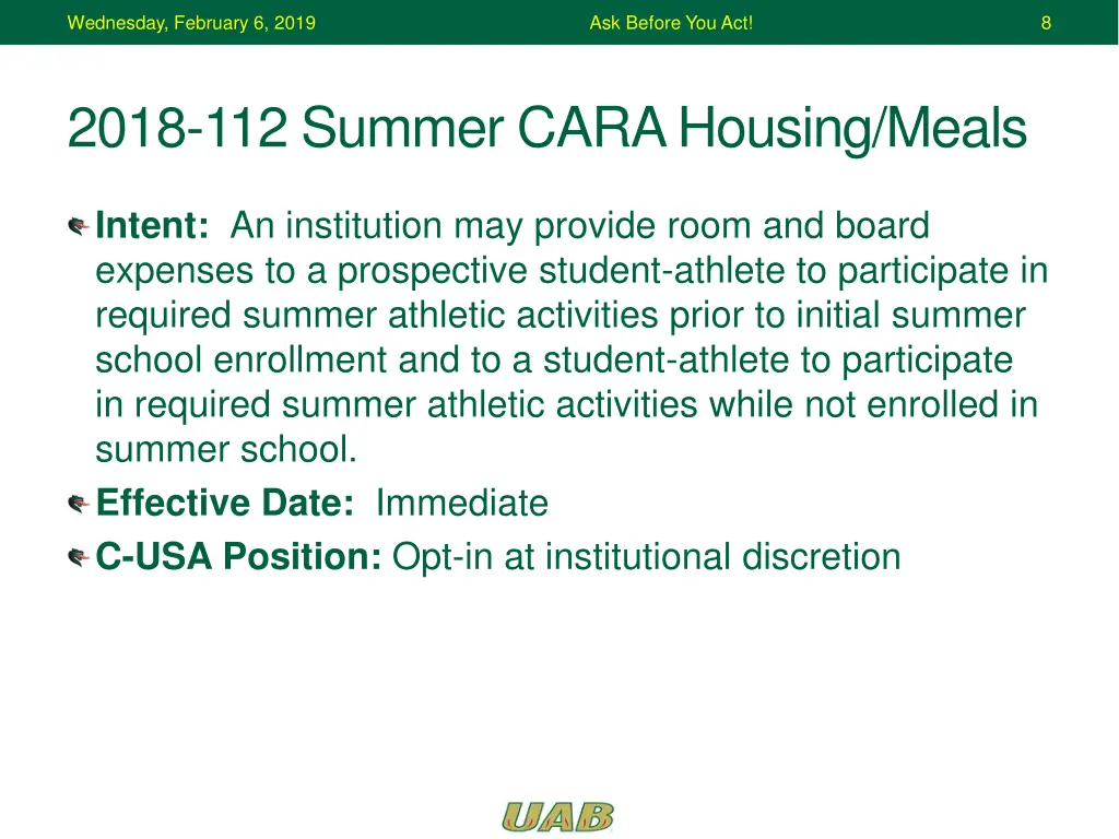 wednesday february 6 2019 7