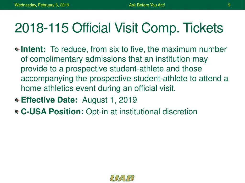 wednesday february 6 2019 8