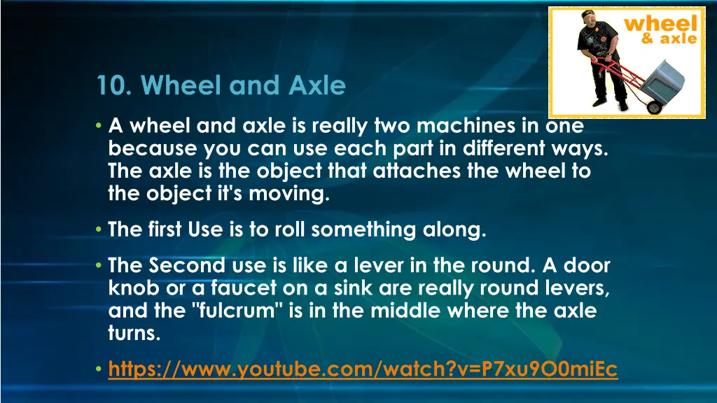 10 wheel and axle