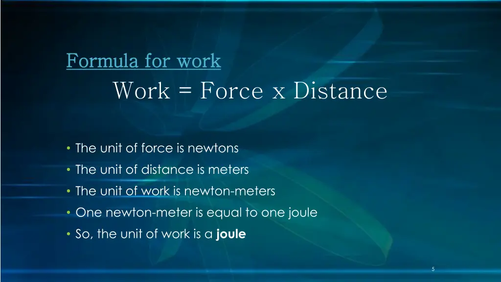 formula for work formula for work work force