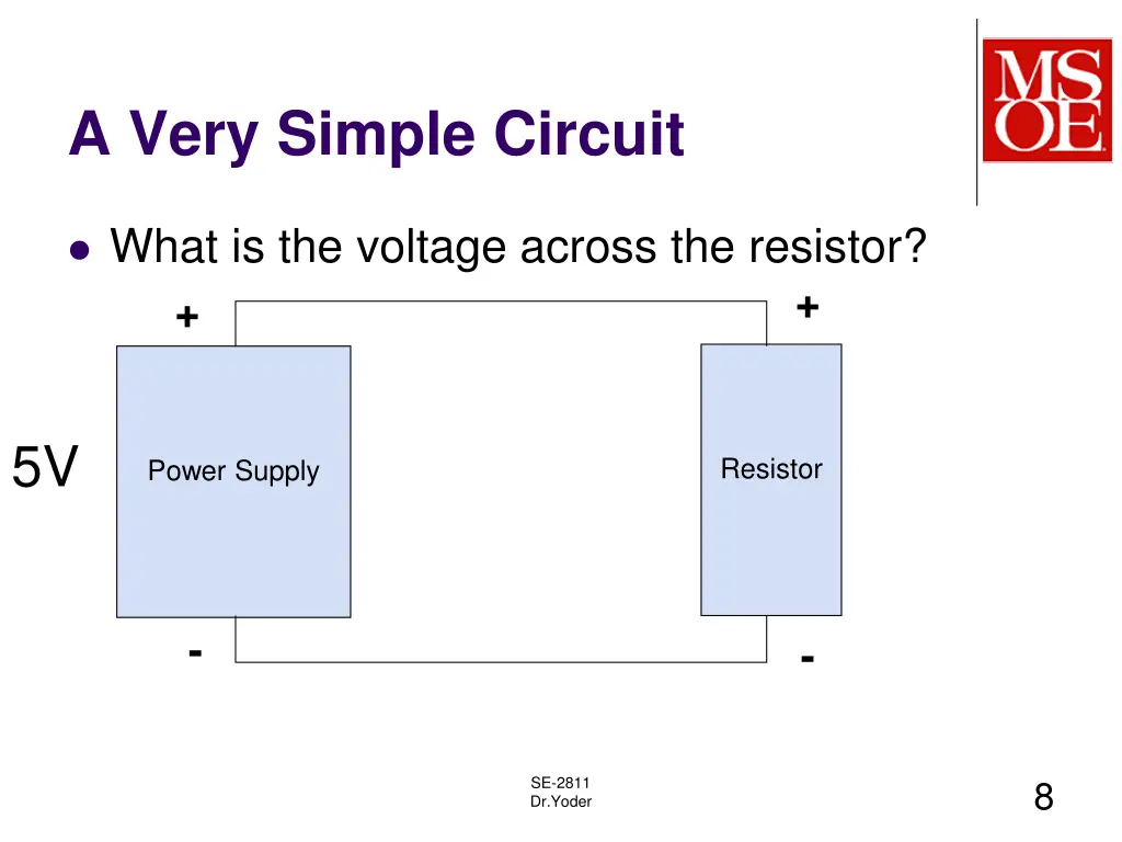 a very simple circuit