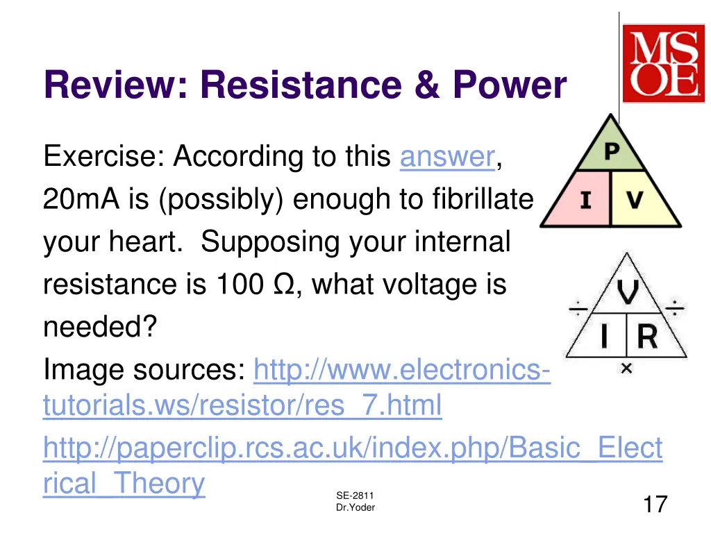 review resistance power