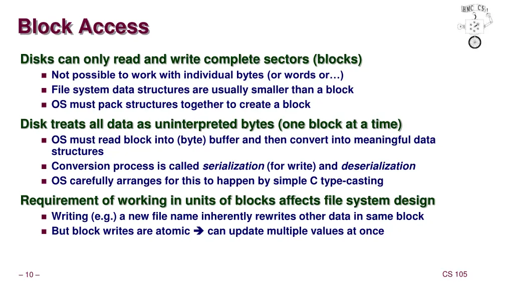 block access