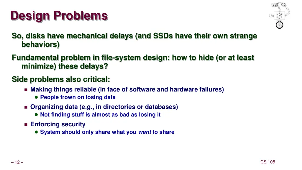 design problems