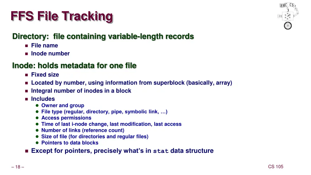 ffs file tracking