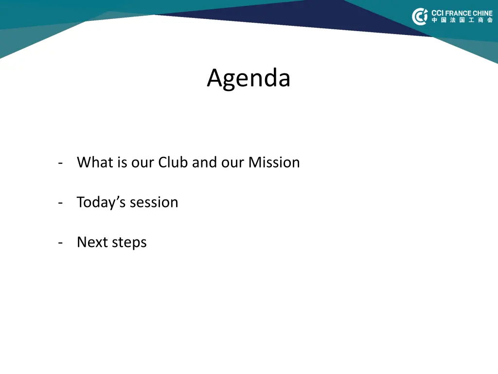 agenda