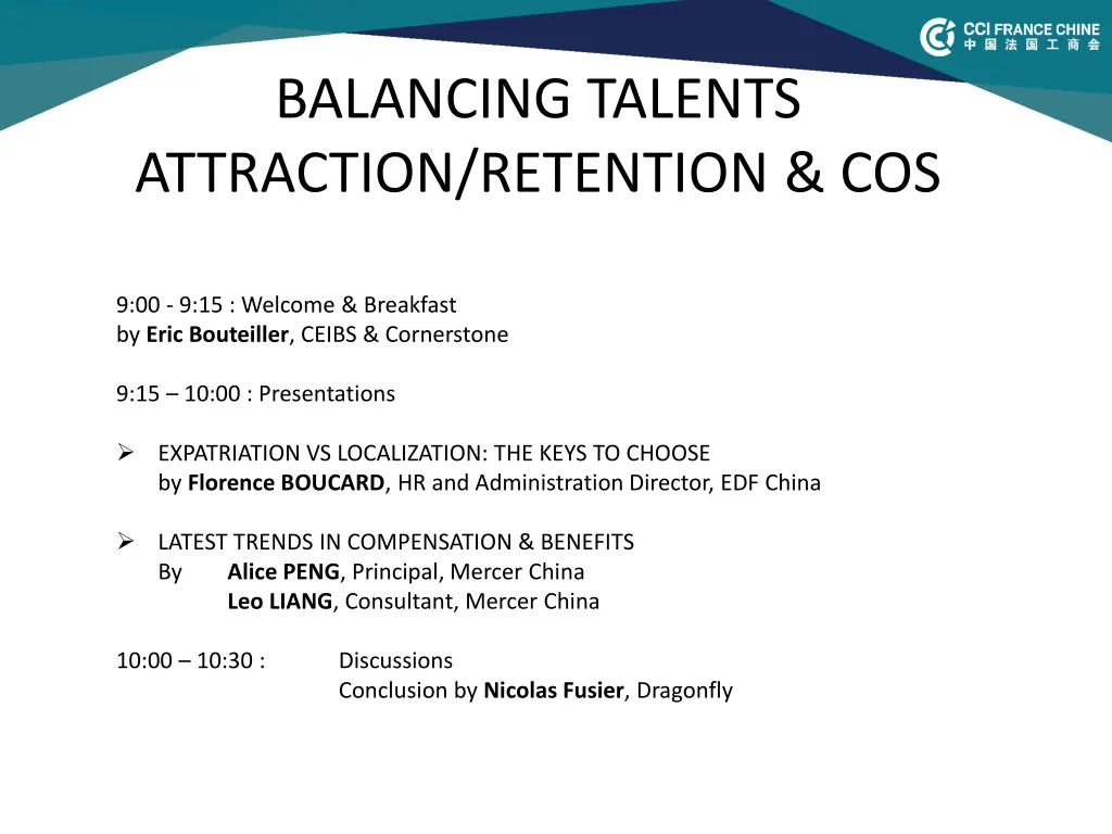 balancing talents attraction retention cos