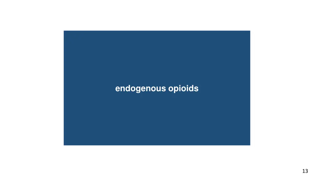 chemical nociceptors endogenous opioids