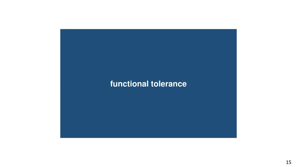 cochlear nucleus functional tolerance