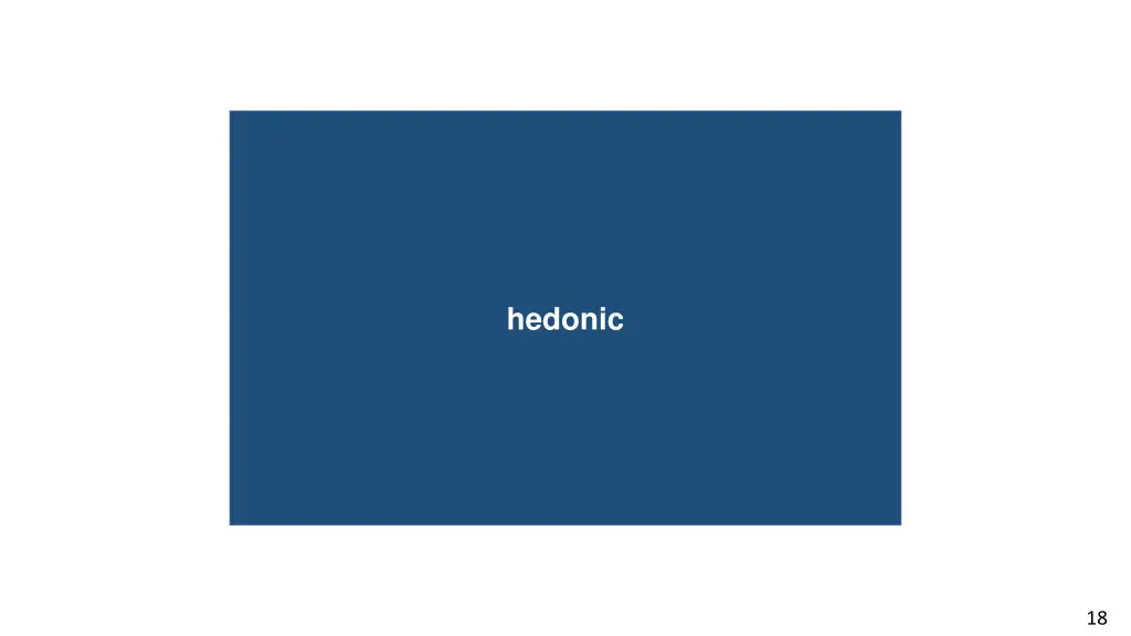 cones hedonic