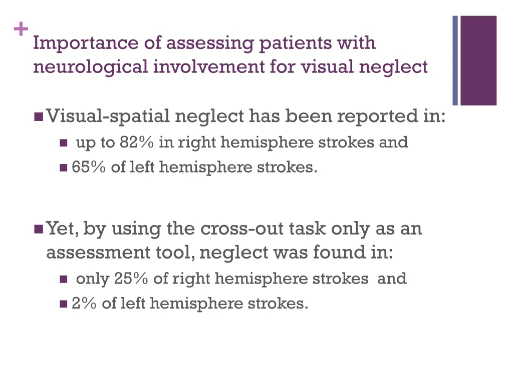 importance of assessing patients with