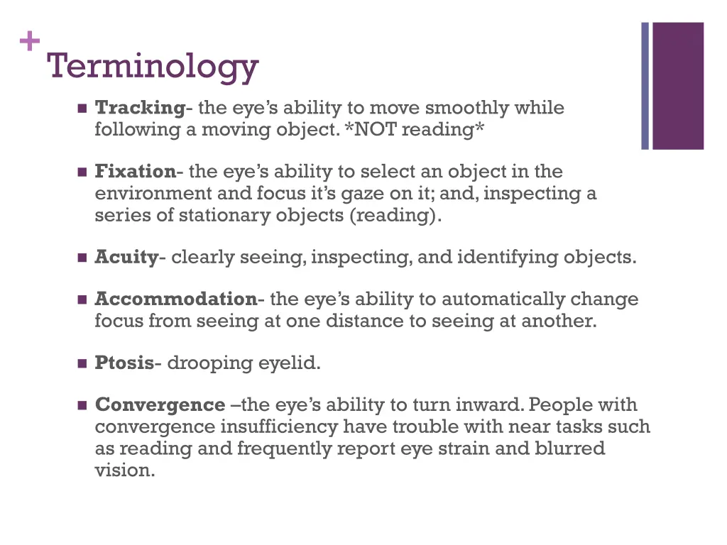 terminology