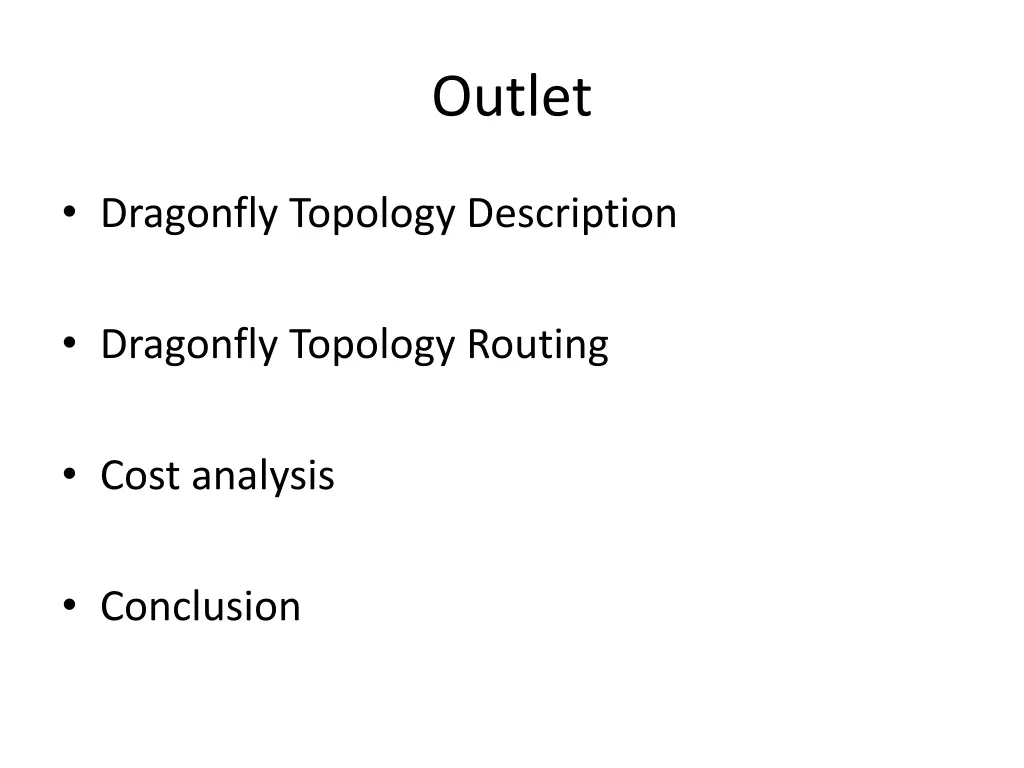 outlet