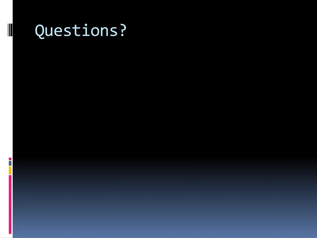 questions