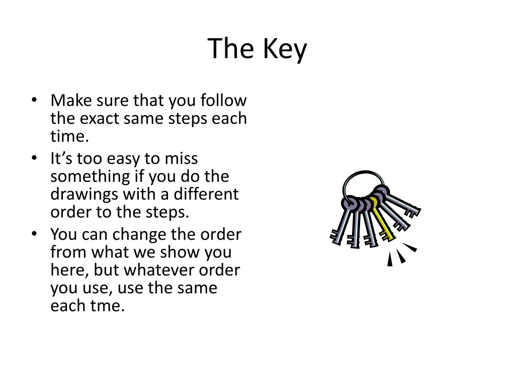the key