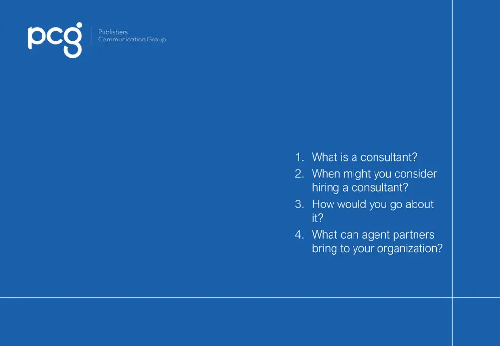 1 what is a consultant 2 when might you consider