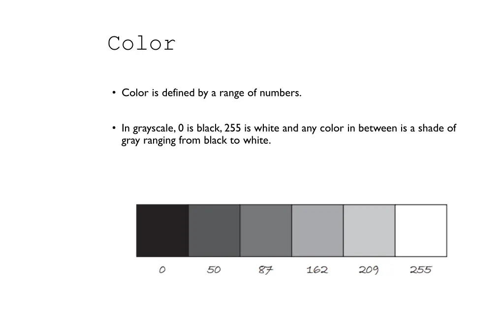 color