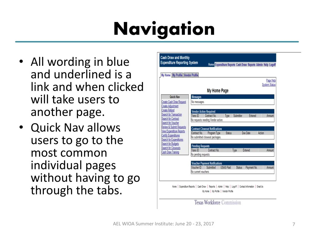 navigation