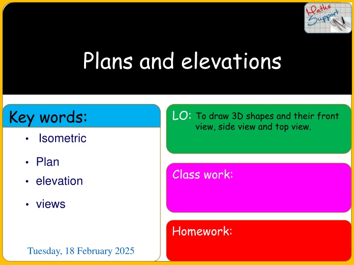 plans and elevations