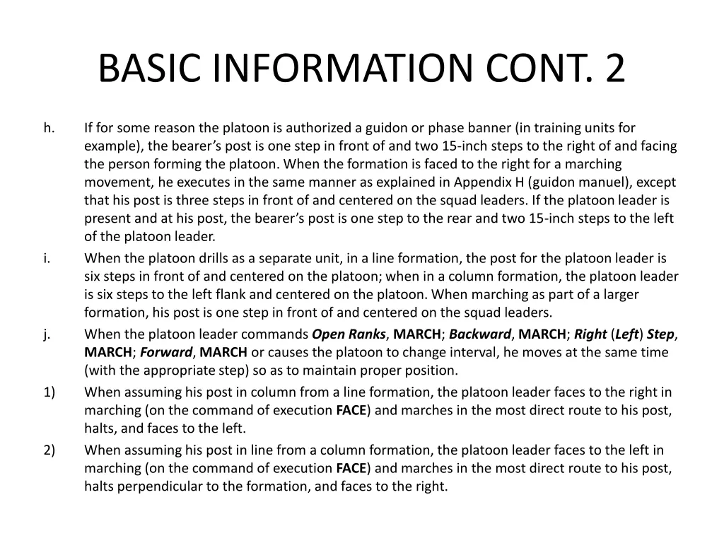 basic information cont 2
