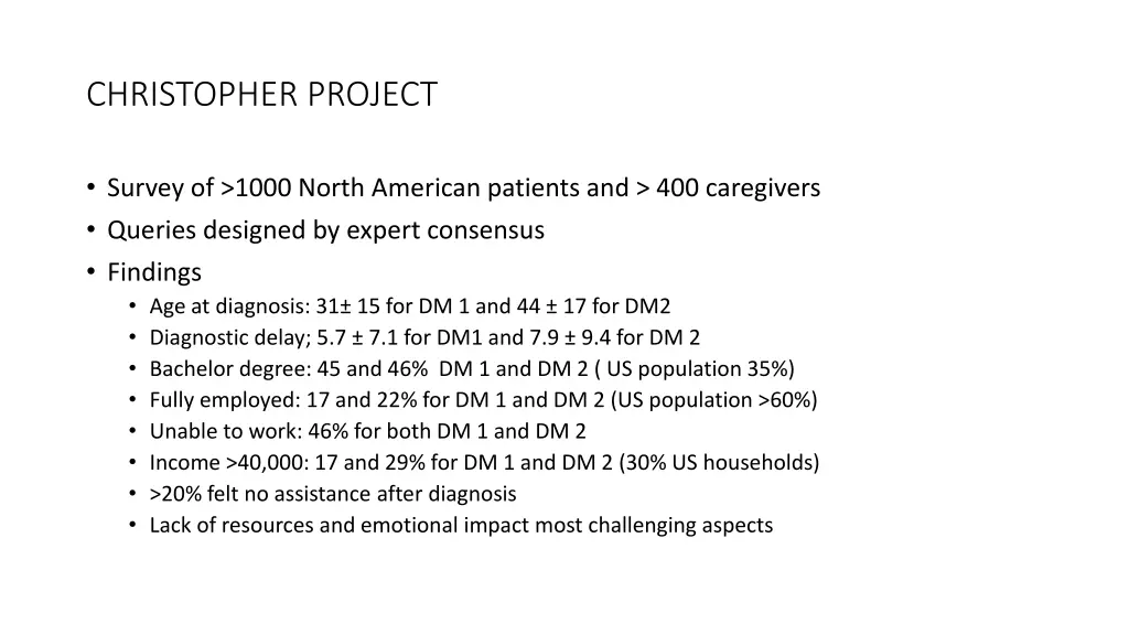 christopher project