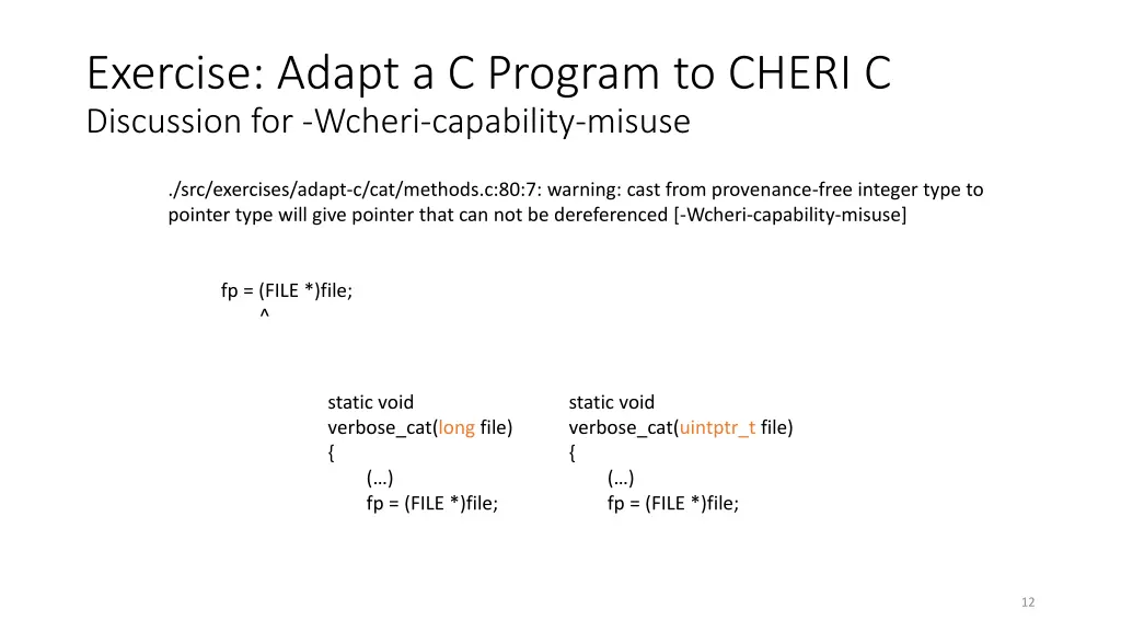 exercise adapt a c program to cheri c discussion 6