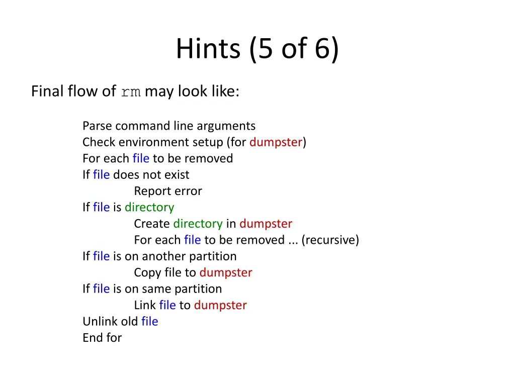hints 5 of 6