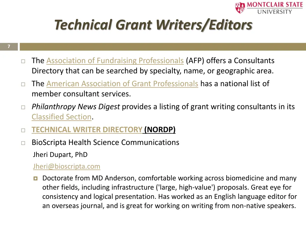 technical grant writers editors 1