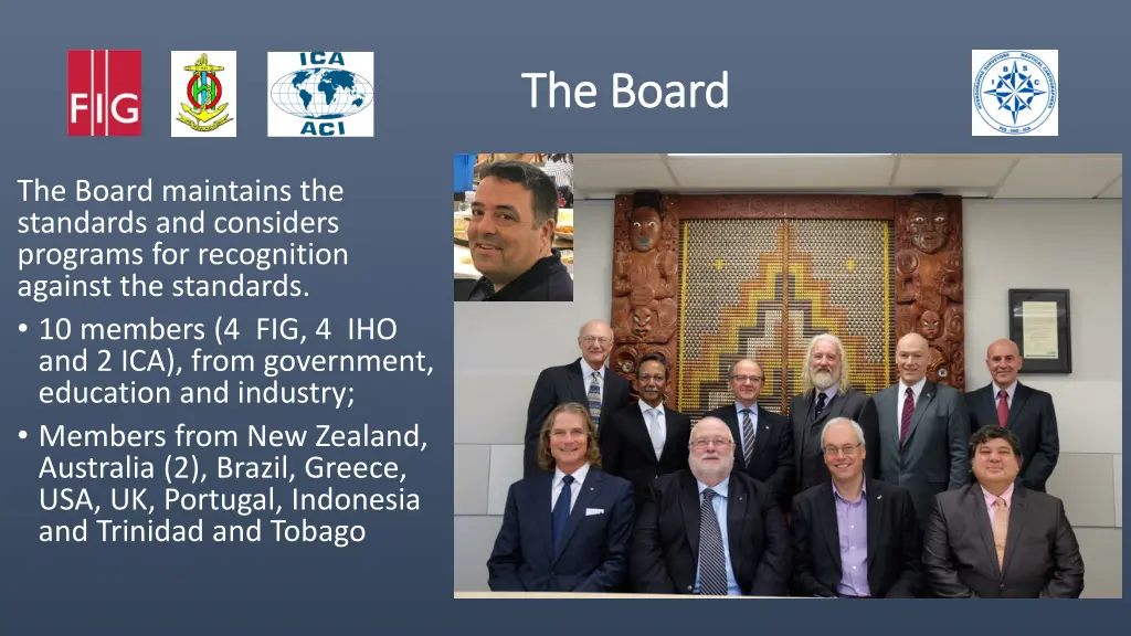 the board the board