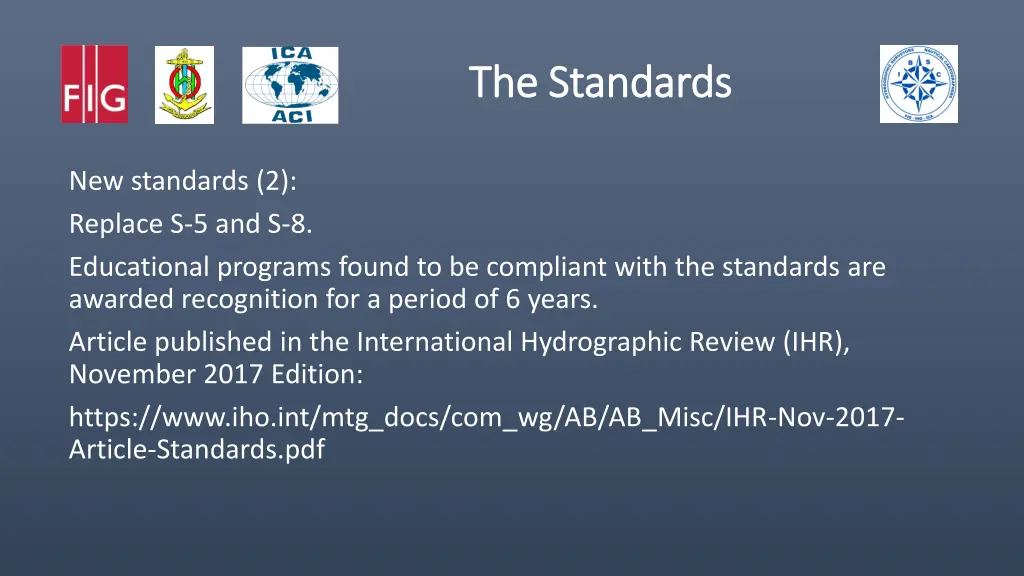 the standards the standards 1