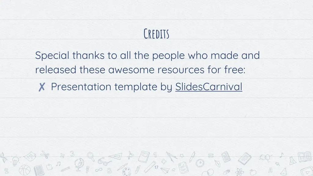 credits