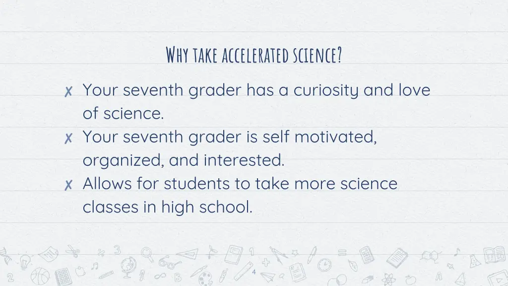why take accelerated science