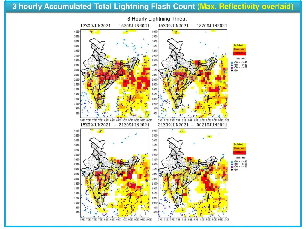 3 hourly accumulated total lightning flash count 1
