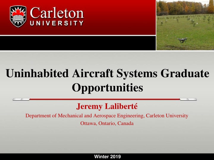 uninhabited aircraft systems graduate