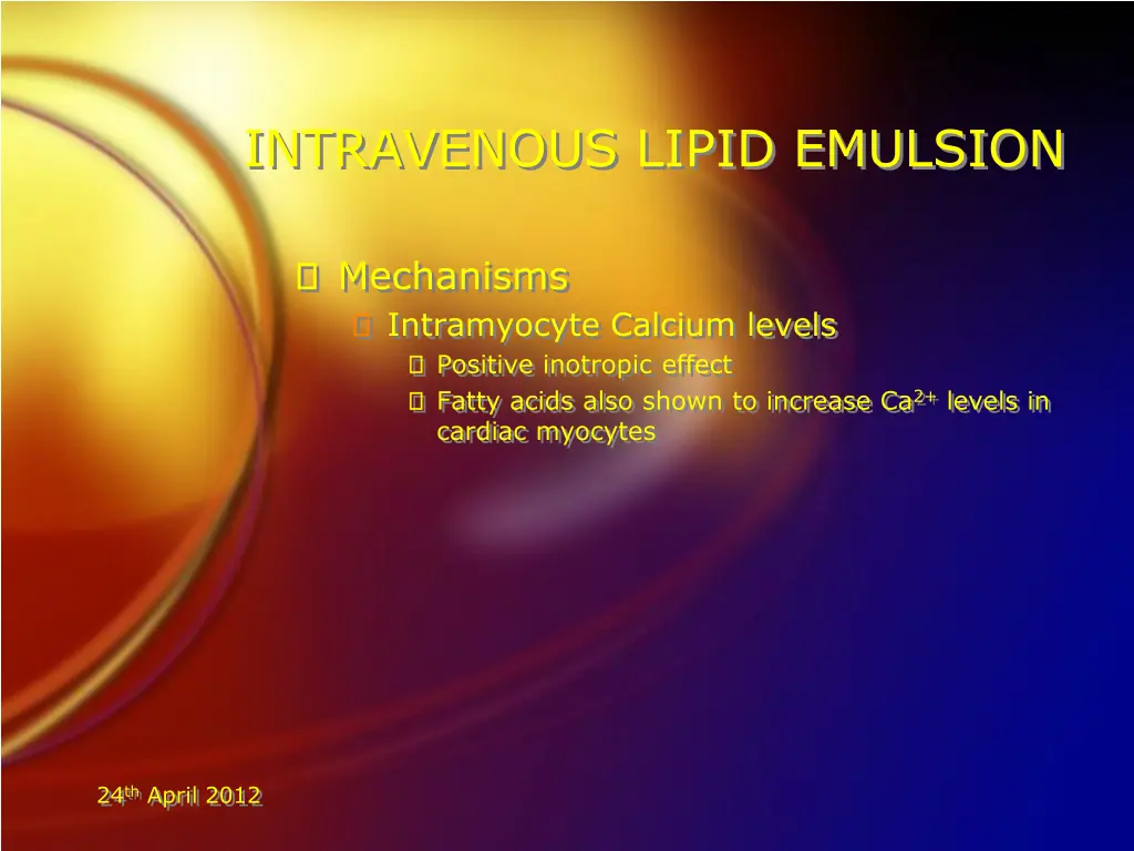 intravenous lipid emulsion 7