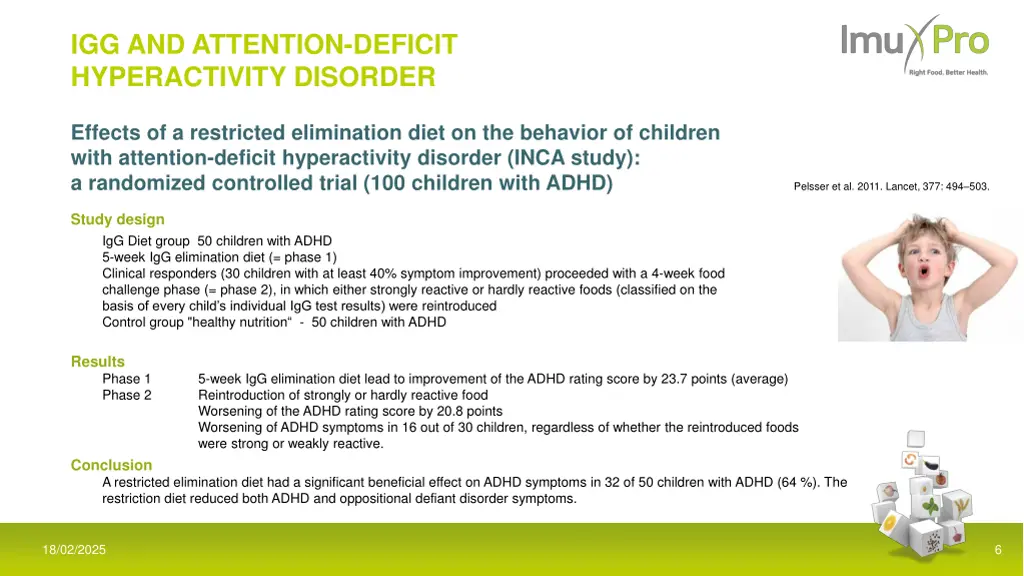 igg and attention deficit hyperactivity disorder