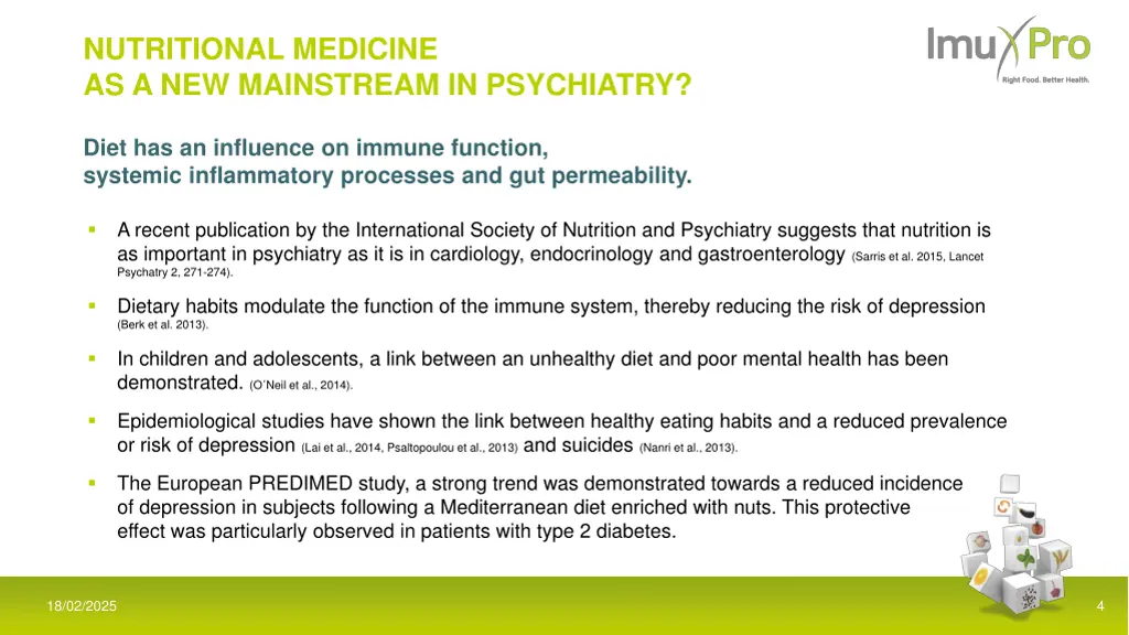 nutritional medicine as a new mainstream