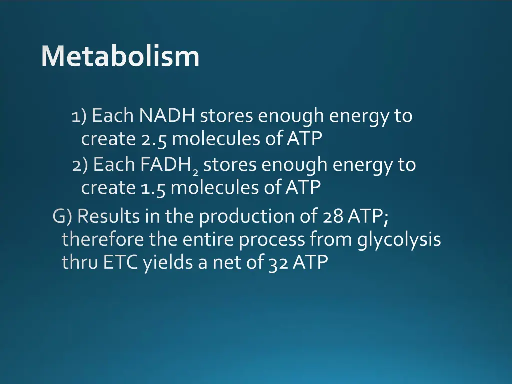 metabolism 11