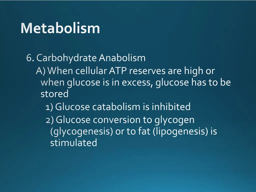 metabolism 12