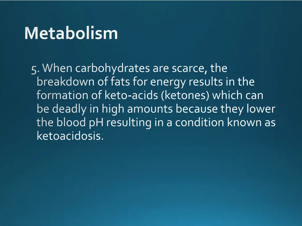 metabolism 16
