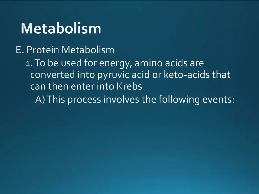 metabolism 17