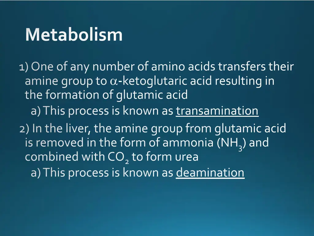 metabolism 18