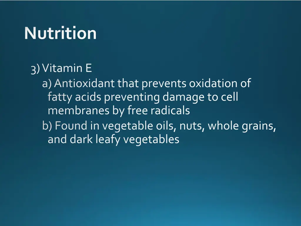 nutrition 16