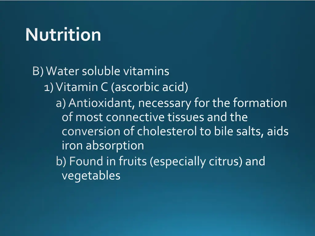 nutrition 18
