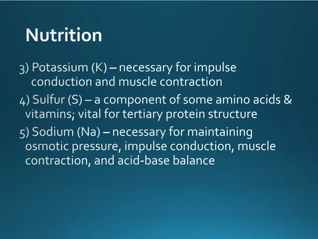 nutrition 23