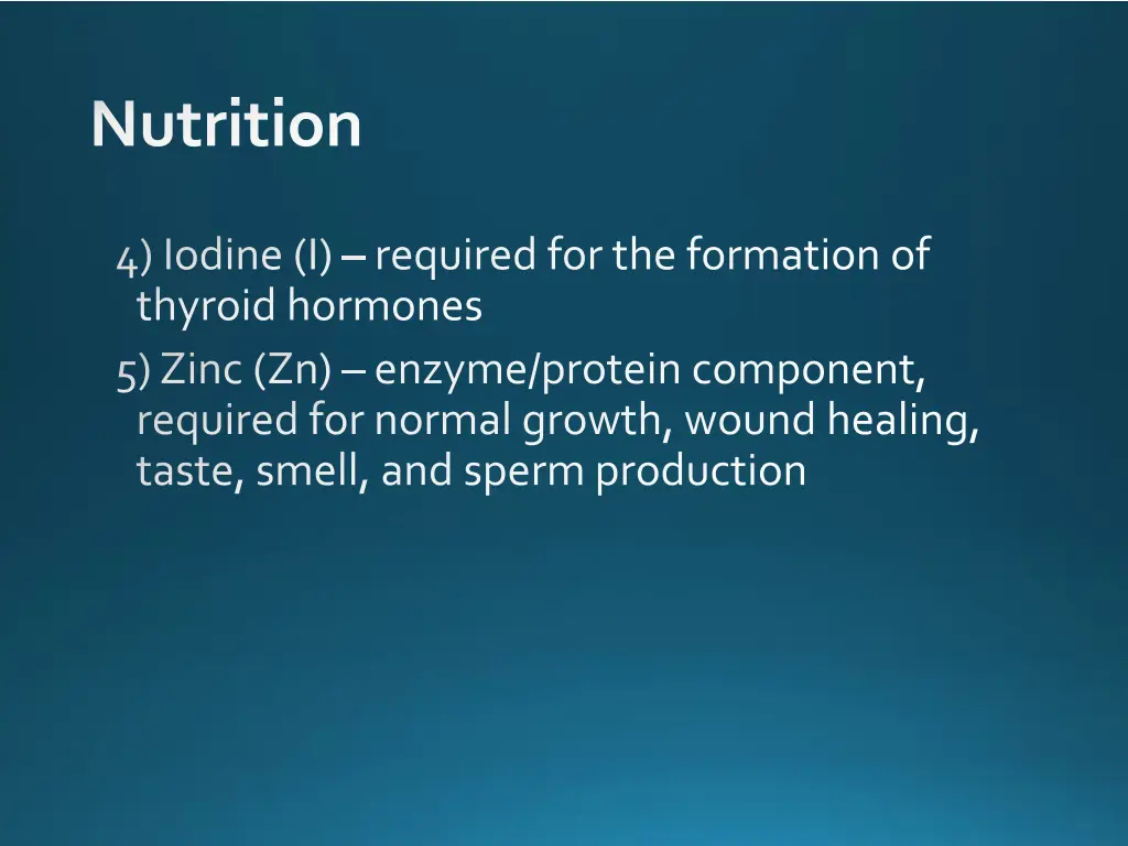 nutrition 26