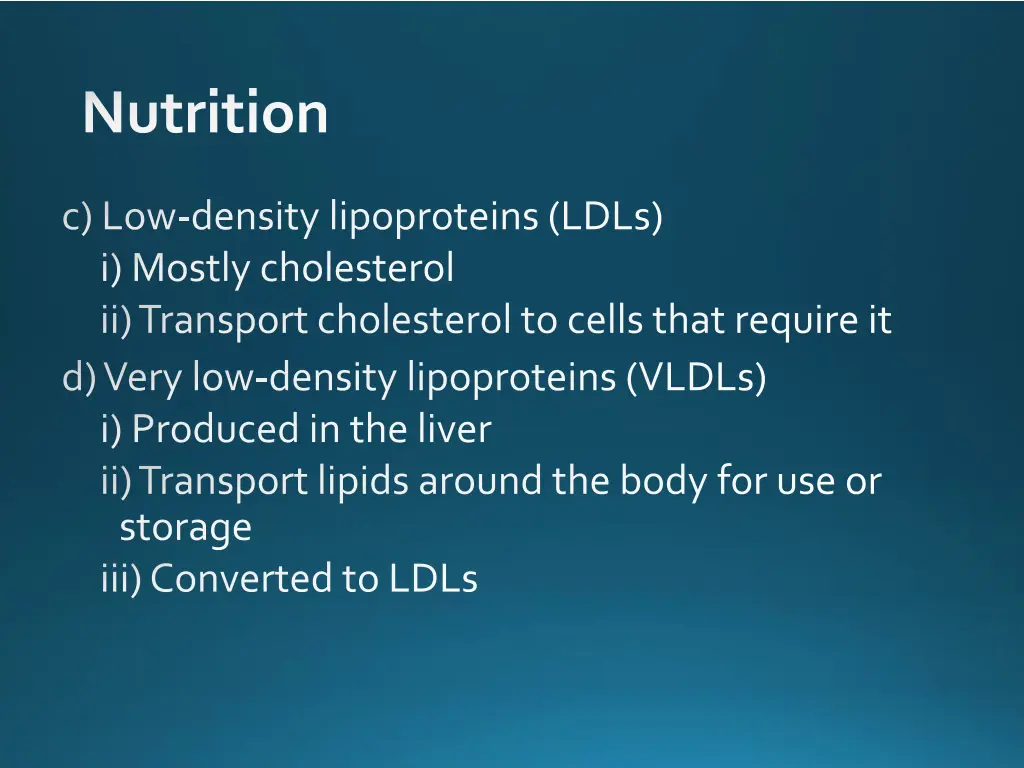 nutrition 9