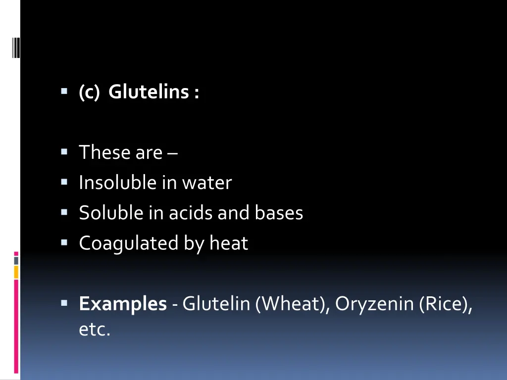 c glutelins