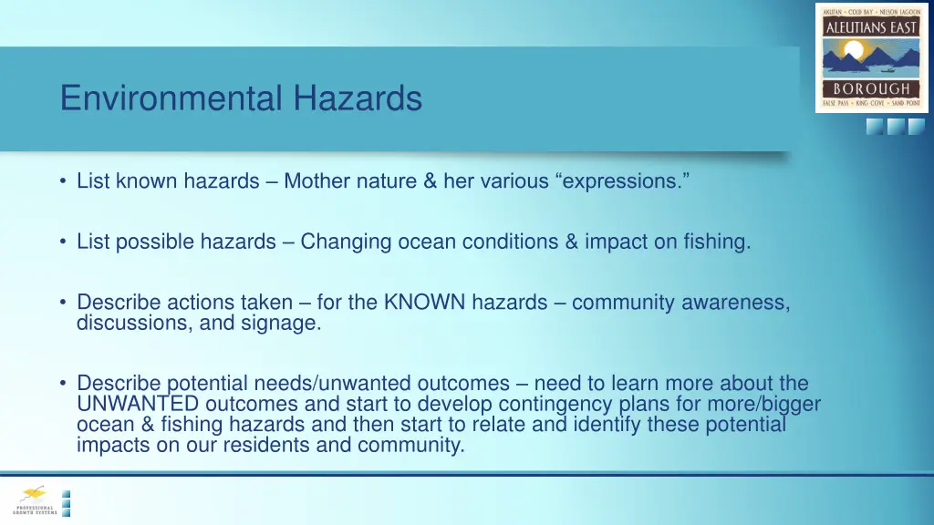 environmental hazards